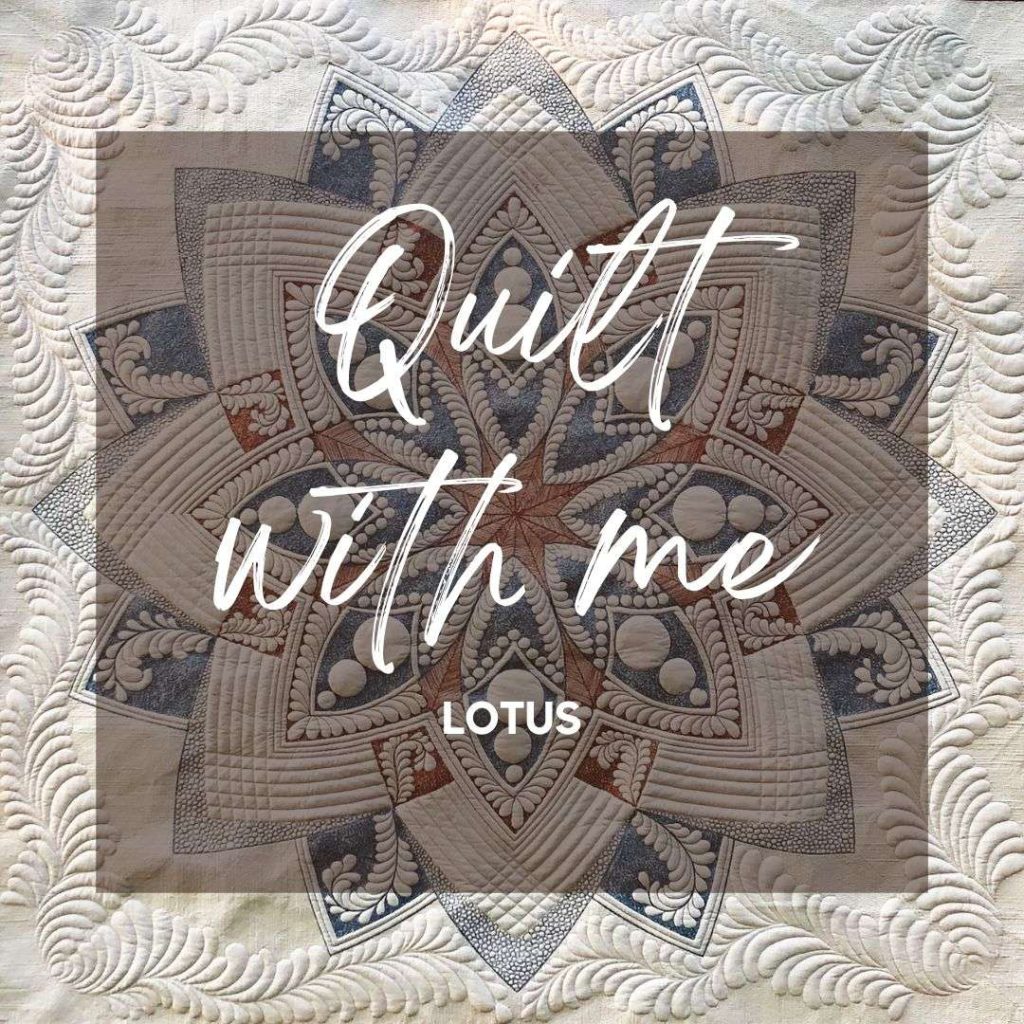 quilt with me lotus