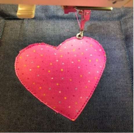 appliqué on embroidery machine