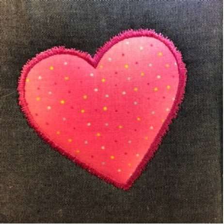 appliqué on embroidery machine