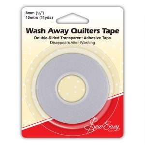 front image of the quilters wash away tape